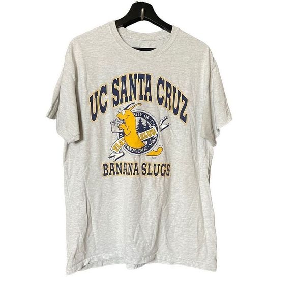 VTG 1997 UC Santa Cruz Banana Slugs T Shirt - Picture 1 of 2